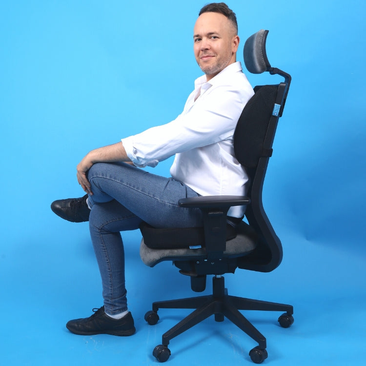 מארז מבית ספינאלי - קומפיסיט כרית ישיבה ארגונומית וקומפיבק כרית משענת אורטופדית להקלת כאבי גב בישיבה
